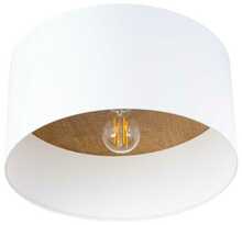Laelamp Sollux Telesto SL.1393, 1xE27, 15W, 230V, diameeter 35 cm, valge/beež