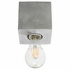 Laelamp Sollux Ariz, 1xE27, 60W, betooni värvi