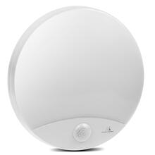 Laelamp Maclean MCE, LED liikumisanduriga, 10W, IP44, 4000K, 900lm, valge