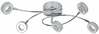 Laelamp Candellux Vinola, 98-66039, LED, 5x5W, 3000 K, kroom