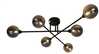 Laelamp Domoletti Bora CL22017A-6, 6xG9, 6x5W, must/suitsetatud
