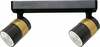 Laelamp Light Prestige Anillo 2 Spot LP-770/2W, 2xGU10, 10 W, must/kuldne