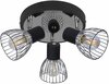 Laelamp Candellux Modo 3, 98-61546, 3xE14, 3x40W, must/kroom