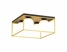 Laelamp Domoletti Drift, 160 W, 4xE14, kuldne