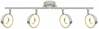 Laelamp Candellux Isla, 4 W, LED, läikiv hõbedane, 71 x 10 cm