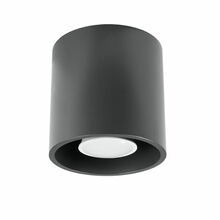 Laelamp Sollux Orbis 1, 1xGU10, 40W, antratsiit