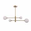 Ripplamp Light Prestige Dorado LP-002/4P, 160 W, G9, kuldne