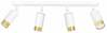 Laelamp Emibig Hiro 963/4 White-Gold, 4xGU10, 4x10W