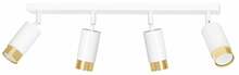 Laelamp Emibig Hiro 963/4 White-Gold, 4xGU10, 4x10W