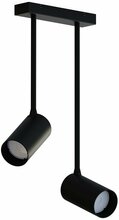 Laevalgusti Nowodvorski Mono Long II, 7730, GU10, 2x20W, must