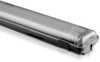 Laelamp V-TAC VT-12023, 2x18W, 6400K, 120 cm, veekindel, must