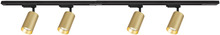 Laevalgusti Milagro Pipe ML1167, 4xGU10, 10W, kuldne/must