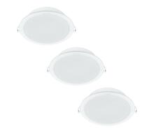 Süvistatav laelamp Philips Meson, 59444, 5,5W, 4000K, 3 tk, valge