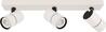 Pinnapealne laevalgusti Italux LACONI, 3xGU10, 35W, valge/must
