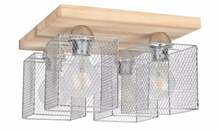 Laelamp Spot-Light Norman Wood, 8175474, 4xE27, 25W, 230V, matt tamm