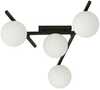 Laelamp Emibig Smart 4, 4xE14, 40 W, must/valge