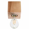 Laelamp Sollux Ariz, 1xE27, 60W, naturaalne puit