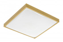 LED laevalgusti GTV Altar LD-ALT24W-NW-40, 24W, 4000K, 295x295 mm, kuldne