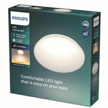 Laelamp Philips Moire, 1xLED, 10W, 2700K, 1000lm, valge