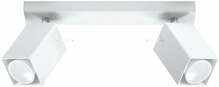 Laelamp Sollux Merida 2, 2xGU10, 40W, valge