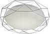 Laelamp Candellux Sven, 24W, 4000K, d. 43 cm, läikiv kroom