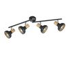 Laelamp Trio Latika, 10 cm, matt must