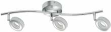 Laevalgusti Candellux Vinola, 93-65957, LED, 3x5W, 3000 K, kroom
