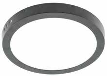 Laevalgusti Gtv Oris LD-ORN24W-NBP-10, 24 W, LED, 4000 K, 2000 lm, IP20, 120, must