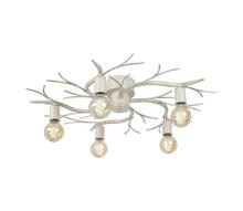 Laelamp Luminex Garnish FA34C, 5xE27, 15W, 230V, valge/kuldne