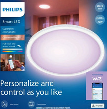 Laelamp Philips SUPERSLIM, 22W, 827-65 RGB CT, mudel WFB