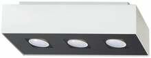 Laelamp Sollux Mono 3, 3x40 W, GU10, valge