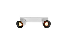 Laelamp GTV Elli, 4489, 2*GU10, maks. 20 W, 9x31 cm, valge