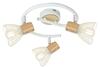 Laelamp Candellux Chile, 3xE14, 25W, valge/beež, 42x42 cm