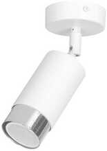 Laelamp Emibig Hiro 1, 10 W, GU10, valge-kroom