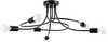 Laelamp Sollux Levar 6, SL.1456, 6xE27, 15W, 230V, must