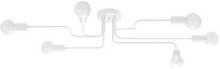 Laelamp Sollux Vector 6, SL.1443, 6xE27, 15W, 230V, valge