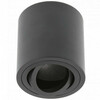 Laevalgusti Gtv Aveiro Bis OS-AVB8090OK1-00, 20 W, GU10, IP20, must, 80x90 mm