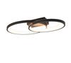 Laelamp Trio Malaga, 24W, 3000K, 2000lm, 30 x 57 x 8 cm, must/valge