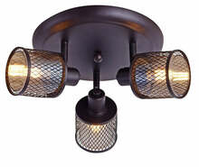 Laevalgusti Candellux Canabera, 3xE14, 40W, 230V