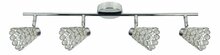 Laelamp Candellux Glossy, 94-00477, 4xG9, 4x40W, kroom