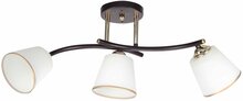Laelamp Candellux Lighting Greco, 33-22639, 3x40W, E27, must/kuldne