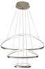 Riputatav LED valgusti Avide Ilaria At-8882, 75W, 4000 K, 3400 lm, IP20, 1500 x 730 mm