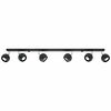 Laelamp Sollux Oculare 6L, 6xGU10, 40W, must