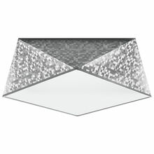 Laelamp Sollux Hexa, E27, 120 W, hõbe, 35 cm