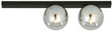 Ripplaevalgusti Emibig Fit 2, 2xE14, 10W, must/grafiit