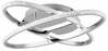 Laelamp Trio Lane R67802106, 1x27W LED, 4000K, 3500 lm, hõbedane