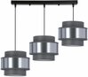 Ripplaevalgusti Candellux Hare 33-18441, 3x40W, E27, hall/hõbe