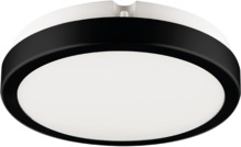 LED laevalgusti vannituppa Milagro VERA, 12W, 4000K, IP65, must