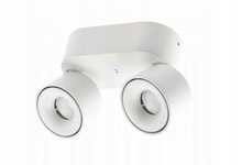 Laevalgusti GTV Bianco CCT, 16W, 680lm, ümmargune, 2700/3300/4000K, valge