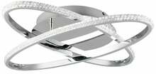 Laelamp Trio Lane R67802106, 1x27W LED, 4000K, 3500 lm, hõbedane